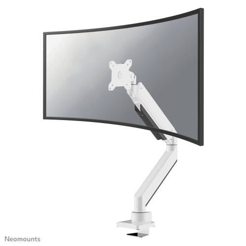 Neomounts NM-D775WHITEPLUS Monitor arm 10-49" - gas spring - Topfix - 180&Atilde;&Acirc;&deg;-stop