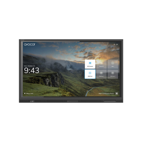 Avocor E-40 Series 75" 4K IR LED Interactive Display