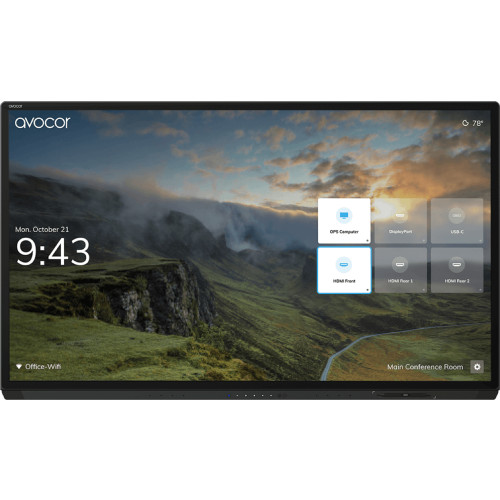 Avocor AVG-8560 G-Series - 85" 4K InGlass&Atilde;&cent;&acirc;&Acirc;&cent; LED Interactive Display