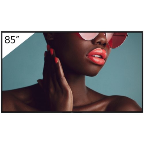 Sony FW-85BZ40L Signage Display Digital signage flat panel 2.16 m (85") LCD Wi-Fi 650 cd/m² 4K Ultra HD Black Android 24/7 - FW-85BZ40L