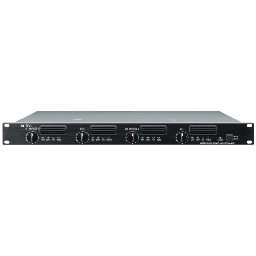 TOA DA-250F audio amplifier Performance/stage Black
