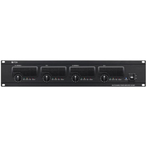 TOA DA-550F audio amplifier 4.0 channels Black