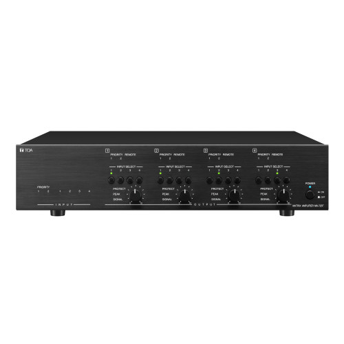 TOA MM-700F audio mixer 4 channels 20 - 20000 Hz Black MM-700F