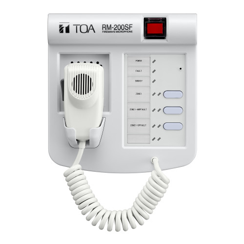 TOA RM-200SF Public Address (PA) equipment part / accessory Grey 24 V Plastic RM-200SF