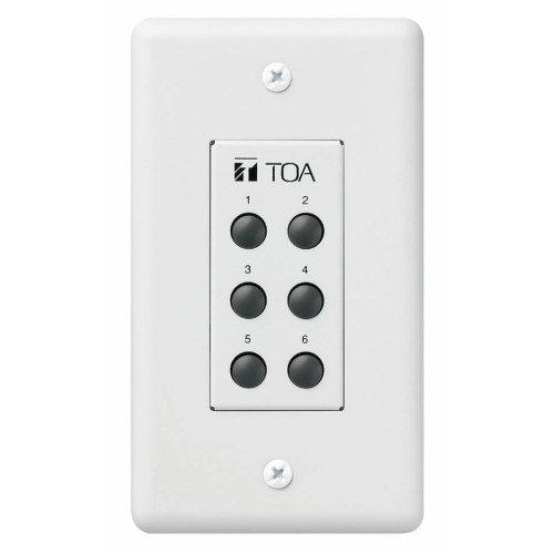 TOA ZM-9001 remote control Wired Audio Press buttons ZM-9001