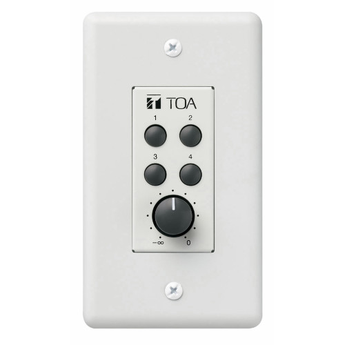 TOA ZM-9002 remote control Wired Audio Press buttons, Rotary ZM-9002