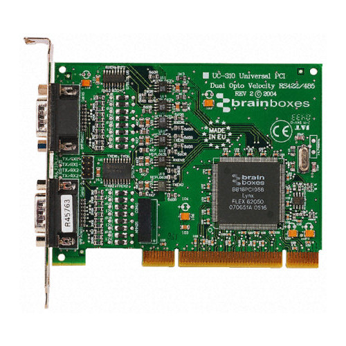 PCI 2 port OPTO RS422/485