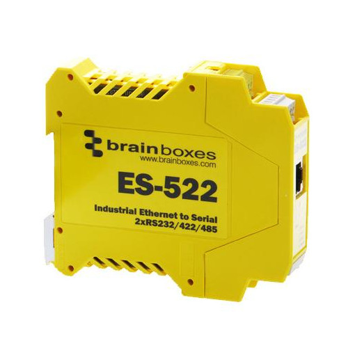 ES-522 Industrial Ethernet to Serial 2xRS232/422/485