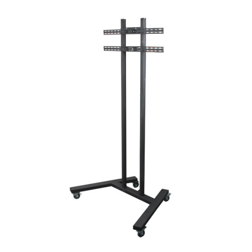 Large Universal Flat Screen Trolley / Floor Stand (VESA 800 x 600) - 1.8m &Atilde;&Euml;50mm Poles