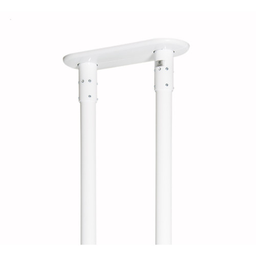 SYSTEM 2 - Heavy Duty Twin Pole Ceiling / Floor Mount for &Atilde;&Euml;50mm Poles