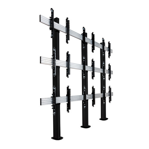B-Tech BT8372-3X3 139.7 cm (55") Black, Silver BT8372-3X3/BB