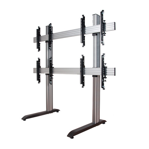 B-Tech BT8370 152.4 cm (60") Black, Silver BT8370-2x2/BS