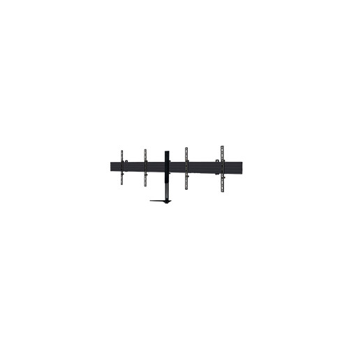 SYSTEM X - Universal Twin Screen VC Wall Mount with Webcam Shelf