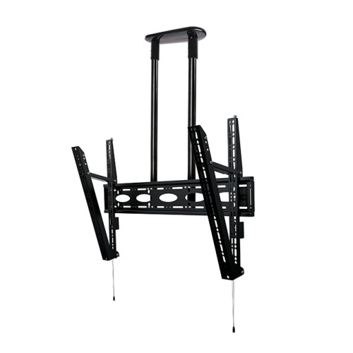B-Tech Extra-Large Universal Flat Screen Ceiling Mount with Tilt (VESA 1000 x 600) - 3m 50mm Poles BT8449-300/BB
