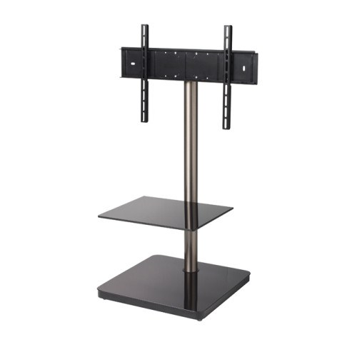 B-Tech Flat Screen TV Stand with Square Base