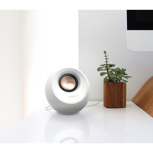 Creative Labs Pebble V3 White Wired & Wireless 10 W 51MF1700AA002
