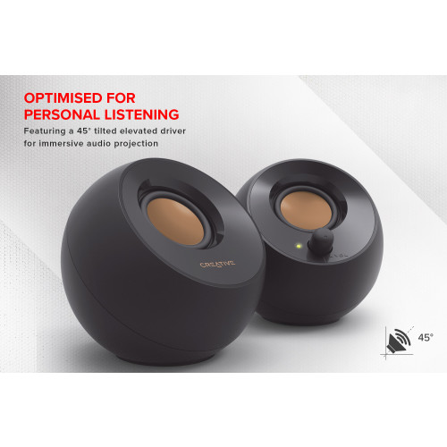 Creative Labs Pebble Black Wired 4.4 W 51MF1680AA000