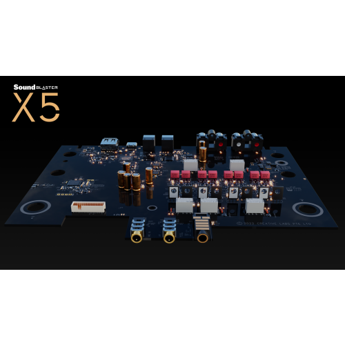 CREATIVE SoundBlaster X5 - Hi-res External Dual DAC USB Sound Card