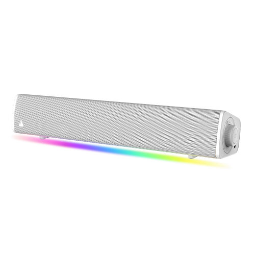 CREATIVE SoundBlaster GS3 - Compact RGB Gaming Soundbar (White)