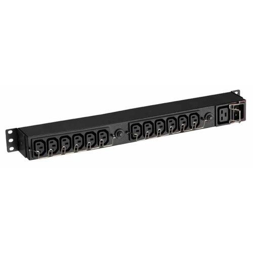 Eaton EFLX12I power distribution unit (PDU) 13 AC outlet(s) 1U Black EFLX12I