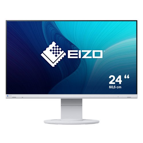 EIZO FlexScan EV2460-WT computer monitor 60.5 cm (23.8") 1920 x 1080 pixels Full HD LCD White EV2460-WT