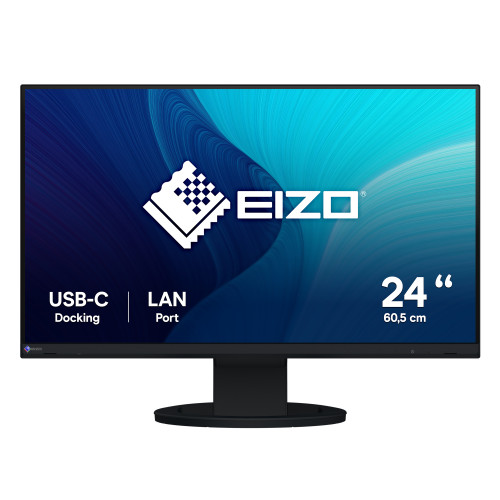 EIZO FlexScan EV2490-BK computer monitor 60.5 cm (23.8") 1920 x 1080 pixels Full HD LCD Black EV2490-BK