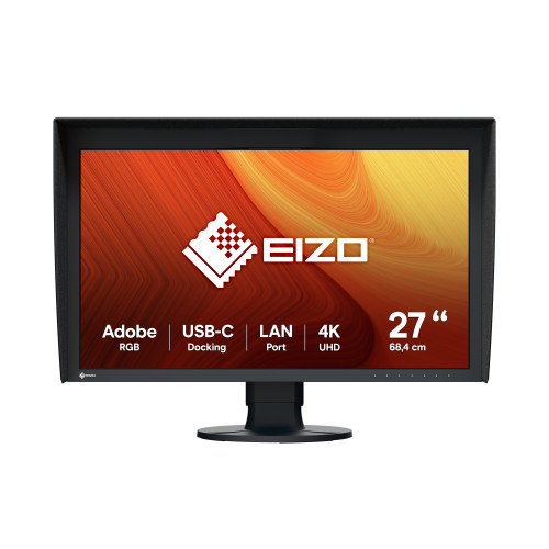 EIZO ColorEdge CG2700X computer monitor 68.6 cm (27") 3840 x 2160 pixels 4K Ultra HD LCD Black CG2700X-BK