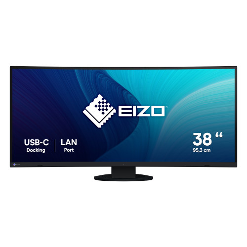 EIZO FlexScan EV3895-BK computer monitor 95.2 cm (37.5") 3840 x 1600 pixels UltraWide Quad HD+ LCD Black EV3895-BK
