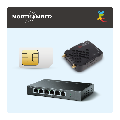 NETWORK SIM Modem & POE Injector If no Network Connection Available EKCRSN00637&Acirc;&nbsp;