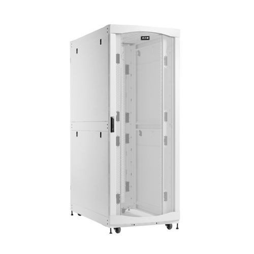 Eaton - SmartRack 45U Extra-Deep Extra-Wide Heavy-Duty Rack Enclosure Cabinet for AI Servers, White - SRH453254W
