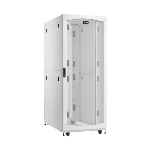 Eaton - SmartRack 45U Deep Extra-Wide Heavy-Duty Rack Enclosure Cabinet for AI Servers, White - SRH453246W