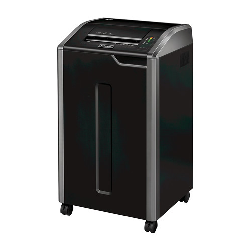 Fellowes 425i paper shredder Strip shredding 30 cm Black