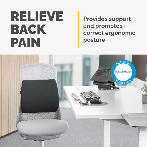 Fellowes Back Support for Office Chair Breyta Comfort Back Cushion - 100119852