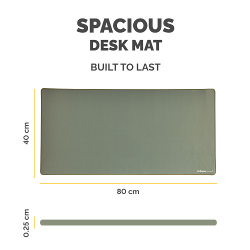 Fellowes Breyta Desk Mat Sage desk pad 100139323