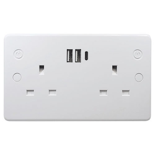 SMART Socket  USB Fast Charge
