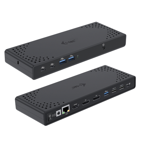 i-tec USB-C Triple Display Docking Station Gen 2 + Power Delivery 100W - C31TRIPLE4KDOCKPDUK