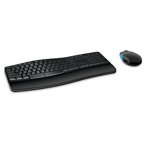 Microsoft Sculpt Comfort Desktop keyboard Mouse included Office RF Wireless QWERTY English Black L3V-00006