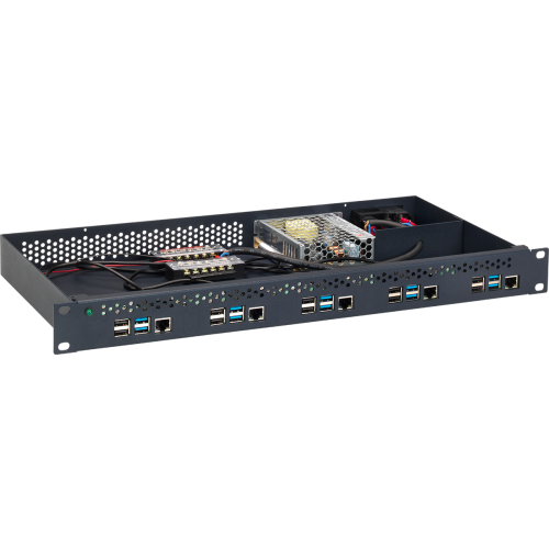 Rackmount.IT RM-PI-T1 mounting kit Black RM-PI-T1
