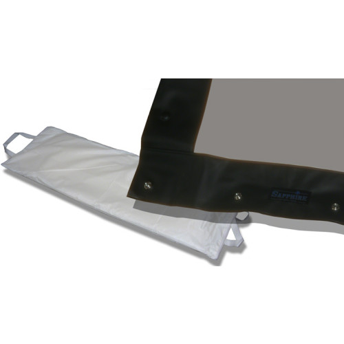 Sapphire AV SFFS244RPFABRIC projection screen material Rear PVC Grey