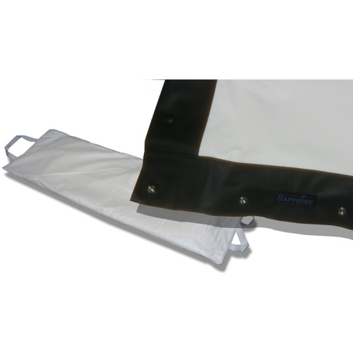 Sapphire AV SFFS203FR-WSF-Fabric projection screen material Front PVC White