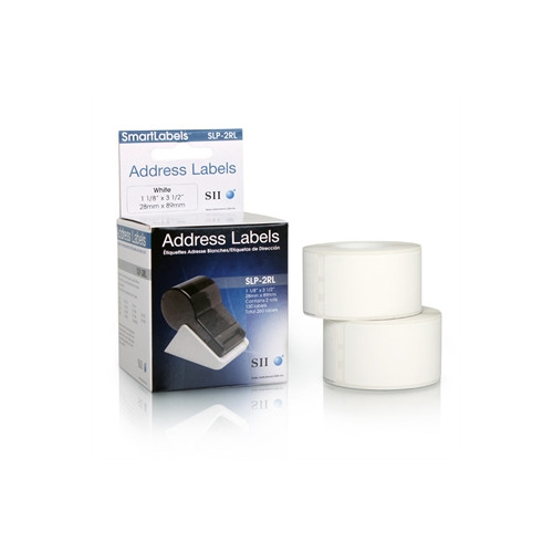 Seiko Instruments SLP-2RL White Self-adhesive printer label 42100607