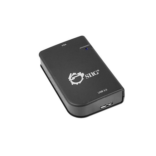 Siig JU-VG0511-S1 USB graphics adapter 2048 x 1152 pixels Black JU-VG0511-S1