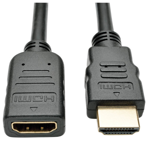 P569-006-MF High-Speed HDMI Extension Cable with Ethernet and Digital Video with Audio, Ultra HD 4K (M/F), 6 ft. (1.83 m)