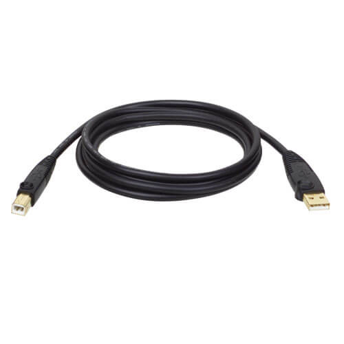 U022-006 USB 2.0 A to B Cable (M/M), 6 ft. (1.83 m)