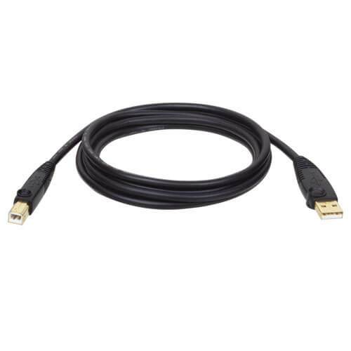 U022-010 USB 2.0 A to B Cable (M/M) - 10 ft. (3.05 m)