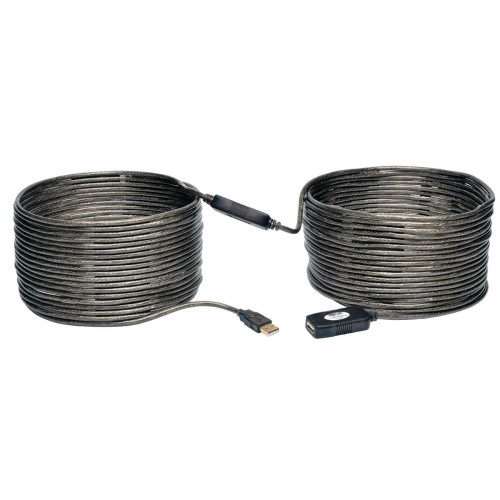 U026-20M USB 2.0 Active Extension Repeater Cable (A M/F), 20M (65.61 ft.)