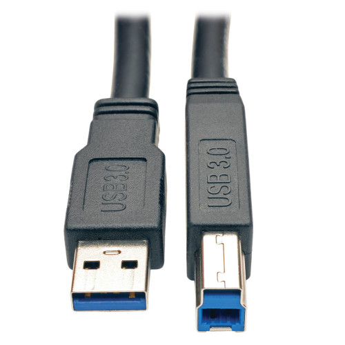 U328-025 USB 3.0 SuperSpeed Active Repeater Cable (A to B M/M), 25 ft. (7.62 m)