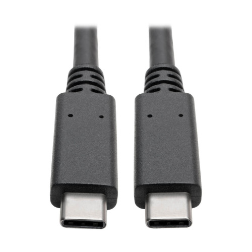 U420-003-G2-5A USB-C Cable (M/M) - USB 3.2, Gen 2 (10 Gbps), 5A (100W) Rating, Thunderbolt 3 Compatible, 3 ft. (0.91 m)