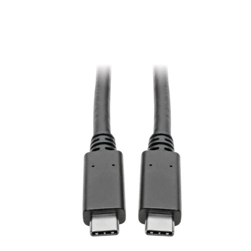U420-006 USB-C Cable (M/M) - USB 3.2, Gen 1 (5 Gbps), Thunderbolt 3 Compatible, 6 ft. (1.83 m)