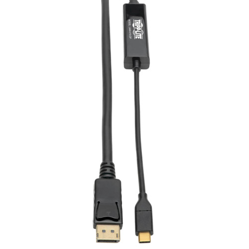 U444-010-DP USB-C to DisplayPort Active Adapter Cable (M/M), 4K 60 Hz, 10 ft. (3.1 m)